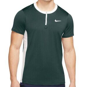 Nike Court Dri-Fit Advantage Polo Tee Pro Green/ White ( L )